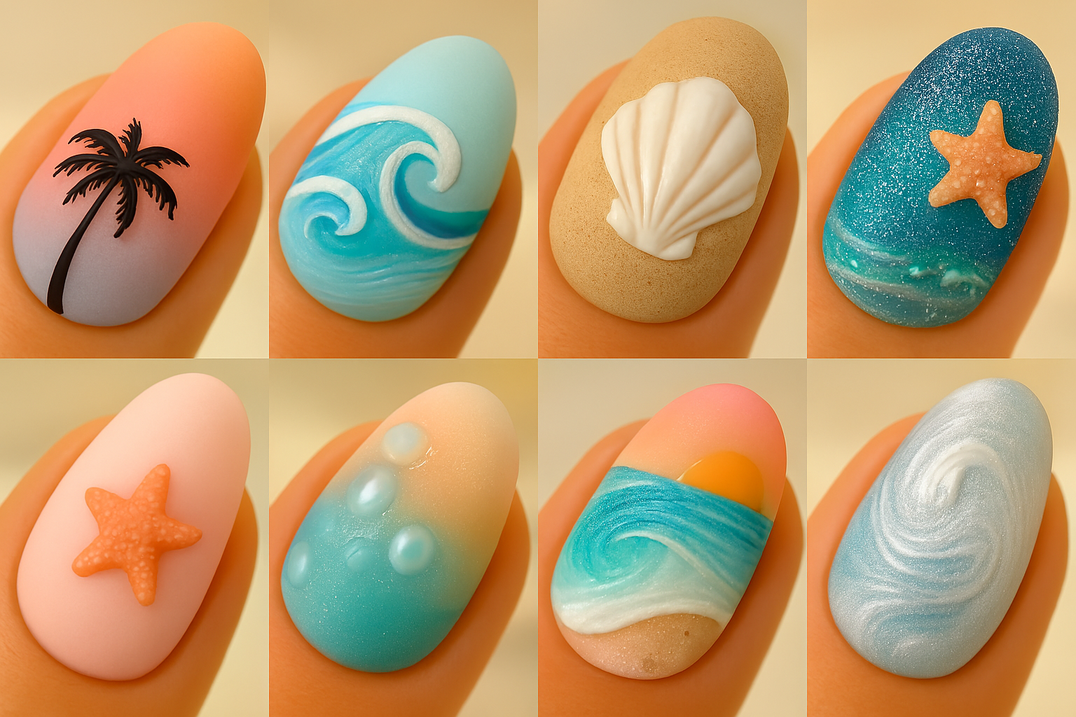 Beach Nail Art Designs 2025: Mapped Styling, Semantic Finish &amp; Seasonal Escape