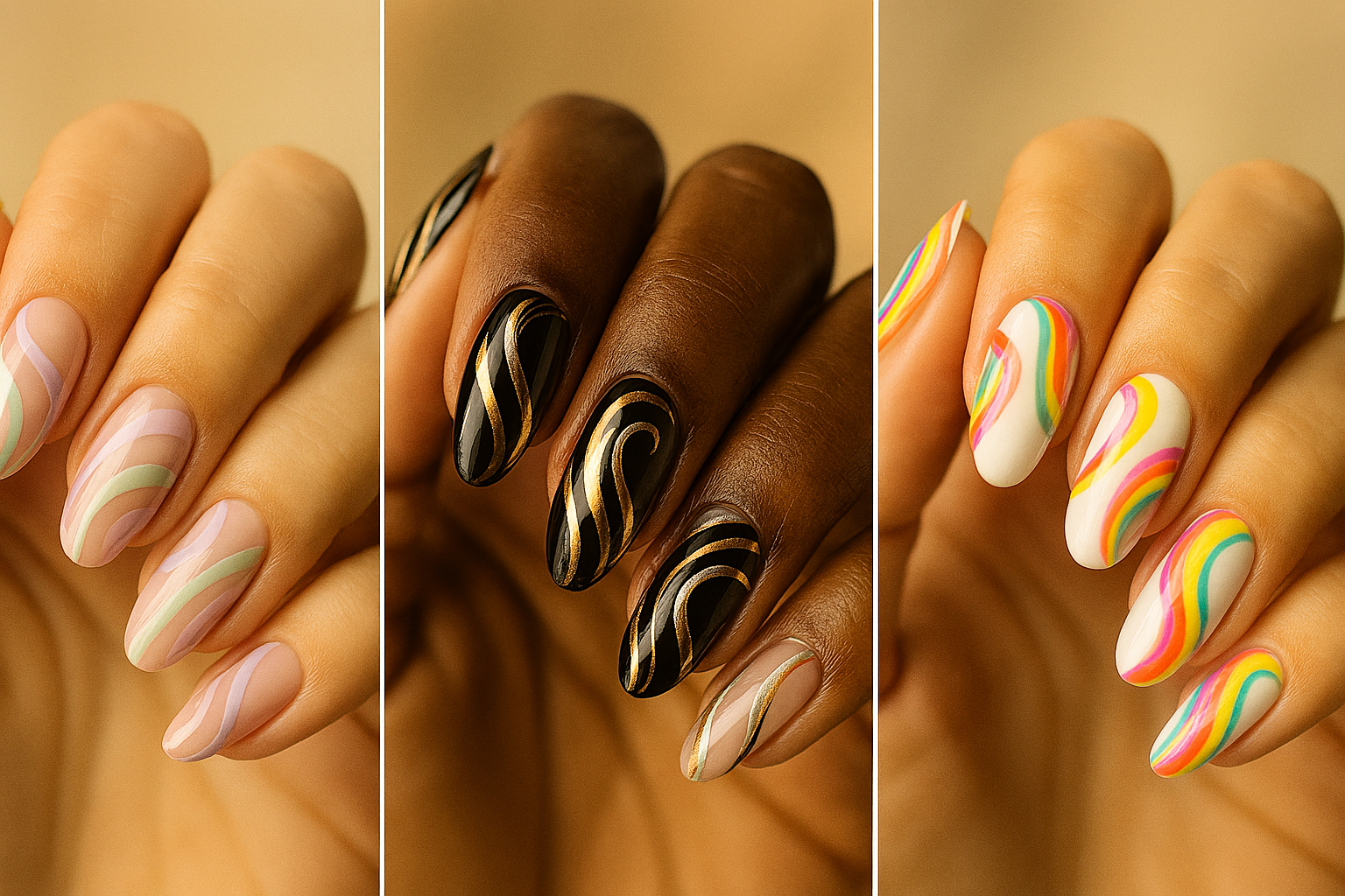 Swirl Nail Art Designs (2025): Mapped Finish Logic, Emotional Tone &amp; Platform Discoverability