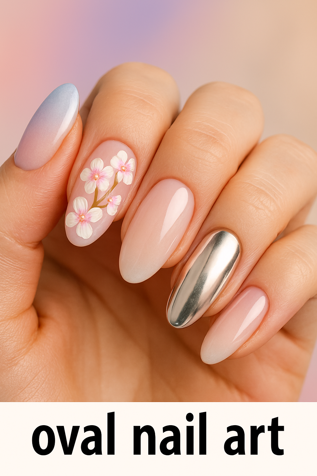 Oval Nail Art 2025: Mapped Softness, Emotional Bloom &amp; Platform Discoverability